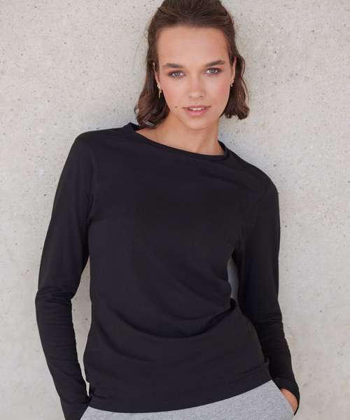 Women's feel good long sleeved stretch t-shirt